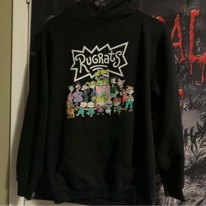 Rugrats Black Hoodie | Nickelodeon
